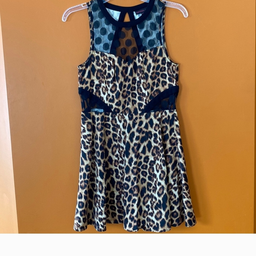 Black Cut Out Halter Fit and Flare Dress for Night Out